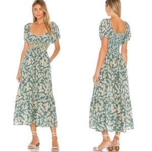 Free People Smocked Bodice Maxi Dress